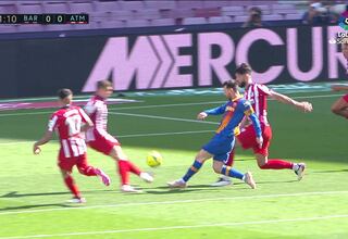 La espectacular jugada que pudo cambiar el rumbo de la liga: Messi vs Oblak