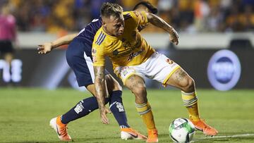 El delantero asisti&oacute; a Guido Pizarro en el gol que le dio el triunfo y el pase a la definici&oacute;n del torneo a Tigres contra Monterrey, su cl&aacute;sico rival. Espera por Le&oacute;n o Am&eacute;rica.
 &lt;br&gt;&lt;br&gt;
 
 durante el partido Tigres UANL vs Monterrey, correspondiente al partido de Vuelta de las Semifinales de la Liga BBVA Bancomer MX Torneo Clausura 2019, en el Estadio Universitario, Monterrey Nuevo Le&oacute;n, M&eacute;xico, el 18 de mayo de 2019.
 
 Mexsport/Photosport