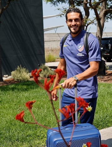 El Atl¨¦tico aterriza en Los ?ngeles