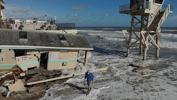 La Tormenta Tropical Nicole ha tocado tierra en Estados Unidos. Te compartimos cuál es su trayectoria y qué zonas podrían verse afectadas en USA.