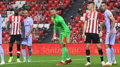 Neto, en el Athletic-Bar&ccedil;a.