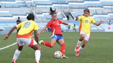 Chile perdió ante Colombia en su segundo partido del Grupo B.