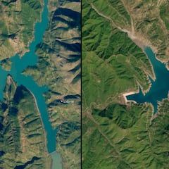Imágenes satelitales muestran lo que está pasando en Grecia