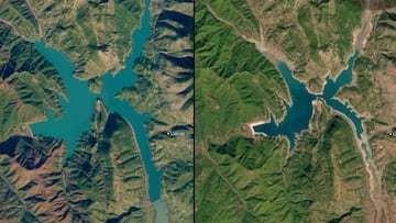 Imágenes satelitales muestran lo que está pasando en Grecia