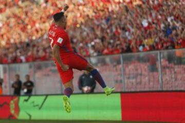 Las mejores imágenes del partido entre Chile y Venezuela