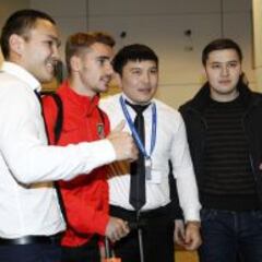 Astana recibió al Atlético de Madrid a 11 grados bajo cero