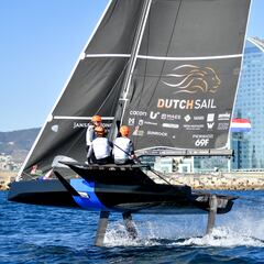 DutchSail Janssen de Jong gana la Final Youth Foiling Gold Cup 69F