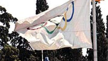 <b>LOS TRABAJOS DE HÉRCULES.</B> Cuadrillas de operarios albaneses se esmeran en el viejo Estadio Olímpico.