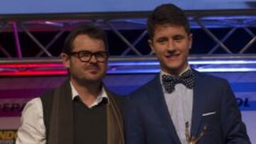 Ander Herrera en la Gala de El Mundo Deportivo