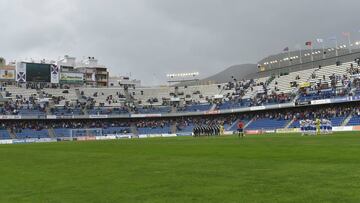 El Tenerife-Lugo, aplazado por el temporal: se jugará mañana