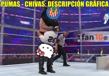 Los memes calientan el Chivas vs Pumas de la jornada 9