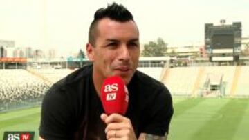 Esteban Paredes anticipa el duelo de esta noche ante Atlético Mineiro.