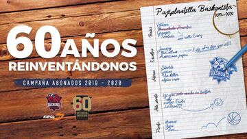 KirolBet Baskonia bromea con la configuración de la plantilla para presentar su campaña de abonos