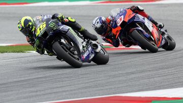 Valentino Rossi e Iker Lecuona.