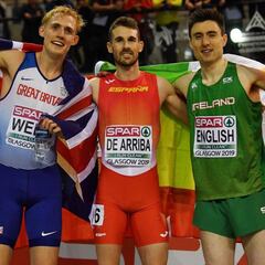 Álvaro de Arriba sube dos peldaños: oro europeo en 800