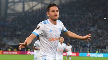 Thauvin con el Olympique de Marsella. 