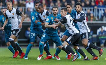 Valencia-Real Madrid en imágenes