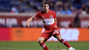 El mediocampista argentino consigui&oacute; por primera vez ser nombrado jugador de la semana en la MLS, esto gracias a que fue fundamental en las dos victorias del Fire en la semana 11.