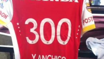 Camiseta del homenaje para Yulian Anchico