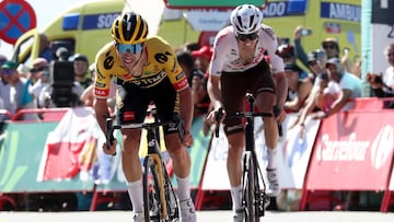 Roglic: “El plan era ganar, pero no tenía piernas”