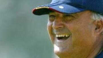 <b>CON SÁEZ</b>. Todos los futbolistas confían en el sistema que ha implantado el seleccionador español.