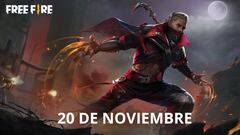 Códigos Free Fire de hoy 20 de noviembre de 2021; todas las recompensas gratis