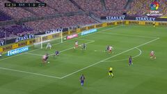 El penal de Vidal a Carrasco que complicó al Barça contra el Atlético