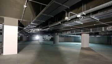 Continúan las obras de la Peineta: avanza el trabajo en los interiores del estadio