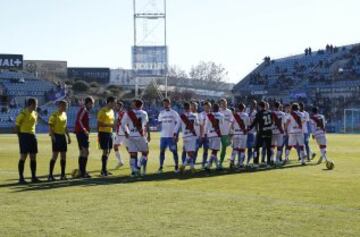 Getafe-Rayo Vallecano en imágenes