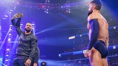 Roman Reigns y Finn Balor, en Smackdown.