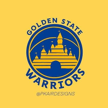 Los logos versión Disney de los equipos de la NBA