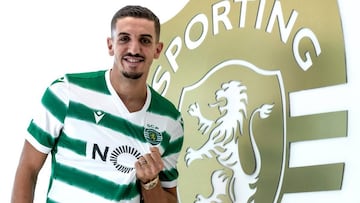 Feddal, con el Sporting de Portugal. 