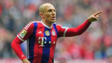 Arjen Robben espera a Arturo Vidal en Alemania. 