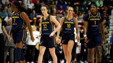Uphill task ahead for Caitlin Clark and Indiana after first playoff test