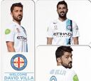 David Villa ya luce los colores del Melbourne City FC