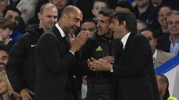 Guardiola acabó desquiciado por Conte: "Adiós a la Premier"