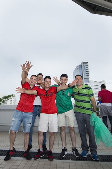 La pasión y el color del Costa Rica vs México en imágenes