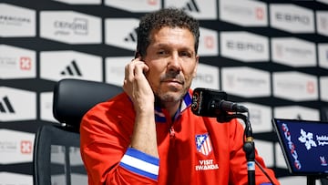 Simeone: “¿Julián? Más allá del futbolista hay una persona..."