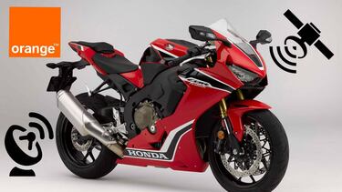 Orange y Honda presentan las motos con GPS y alertas de golpes localizables vía móvil