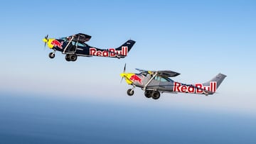 Pilots train and test dive in San Luis Obispo in preparation for the Plane Swap live feat on April 24, 2022. // Michael Clark / Red Bull Content Pool // SI202204100486 // Usage for editorial use only //
