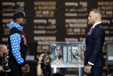 Mayweather-McGregor presentan el combate del siglo