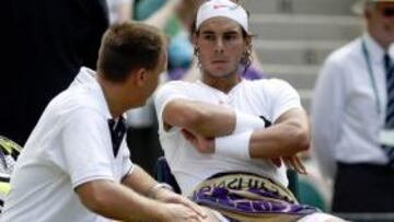 La tendinitis de Nadal en las rodillas se reactiva