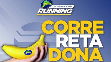 El Circuito Nacional de Running Plátano de Canarias lanza el reto #CorreRetaDona