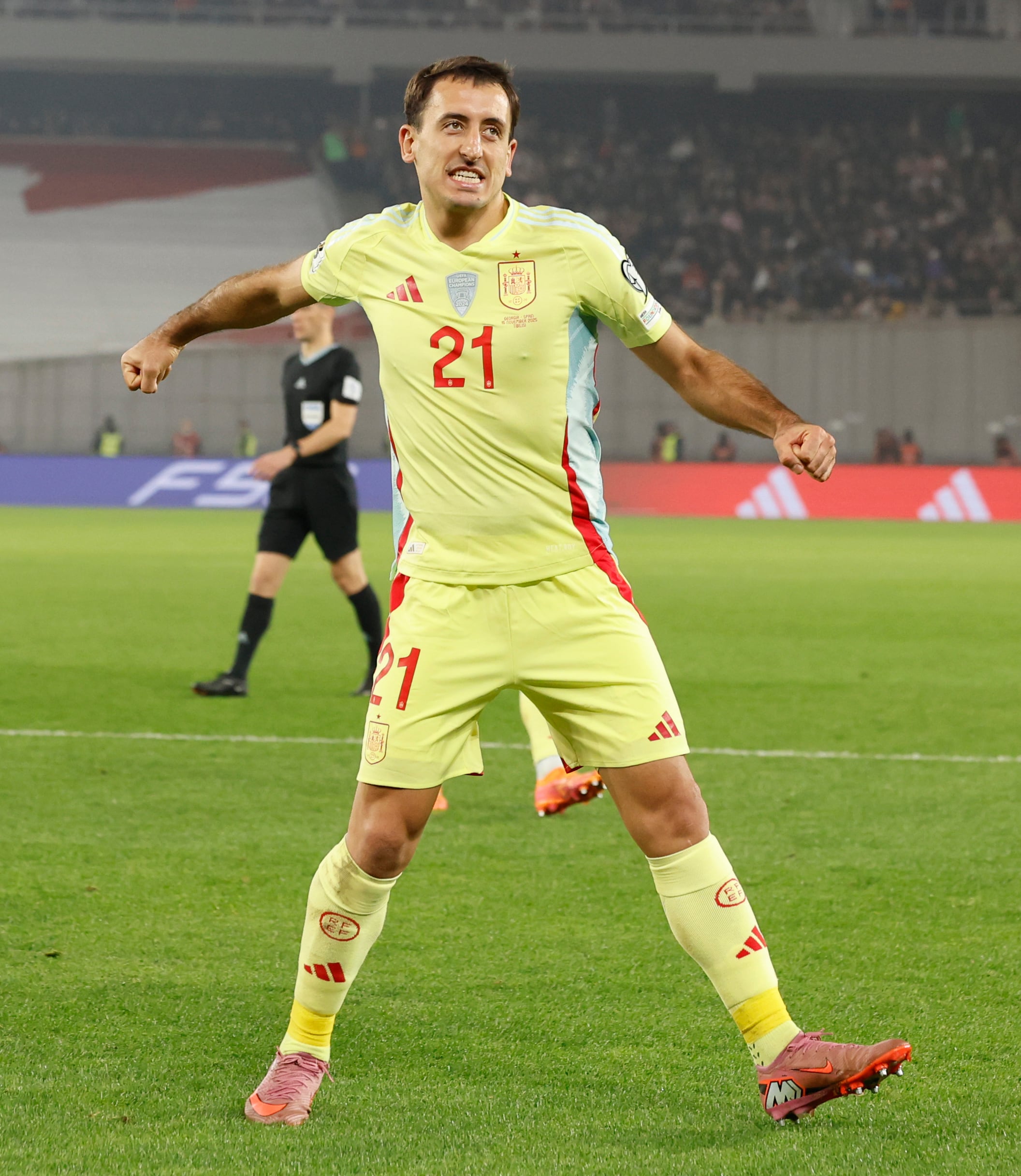 La goleada de España en Georgia