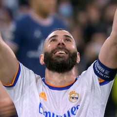 El delirio total, éxtasis extremo: el golazo de Benzema que ya es historia del Madrid en Europa