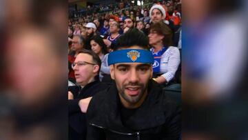 Falcao no pasa desapercibido: los Knicks lo atrapan en NYC