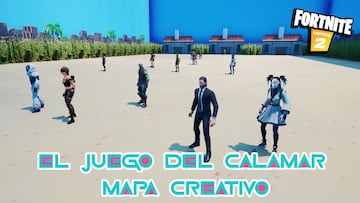 C&oacute;mo jugar a El Juego del Calamar en Fortnite