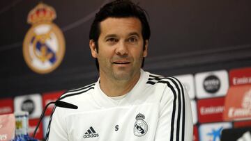26/02/19 RUEDA DE PRENSA DE SOLARI ENTRENADOR DEL REAL MADRID