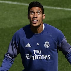Varane se entrena a tope