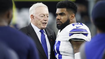 El due&ntilde;o y gerente de los Dallas Cowboys admite que las negociaciones con el running back est&aacute;n estancadas y no prometen mucho movimiento en d&iacute;as posteriores.